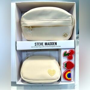 Set of 2 Belt Bags with interchangeable patches